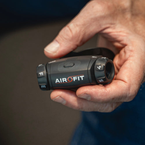Airofit PRO Recovery System — in use